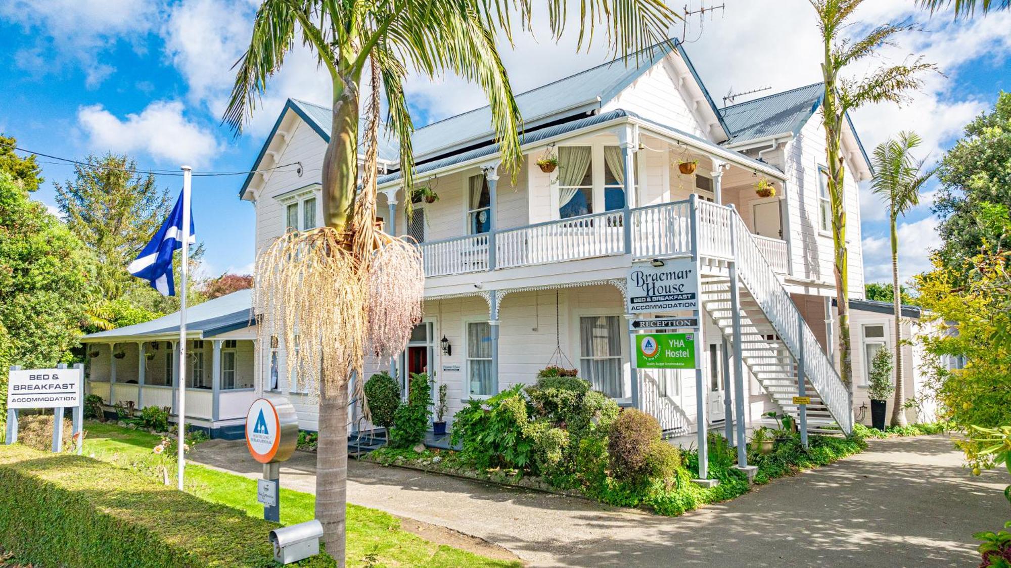 Braemar House B&B And Yha Hostel Whanganui Exteriör bild