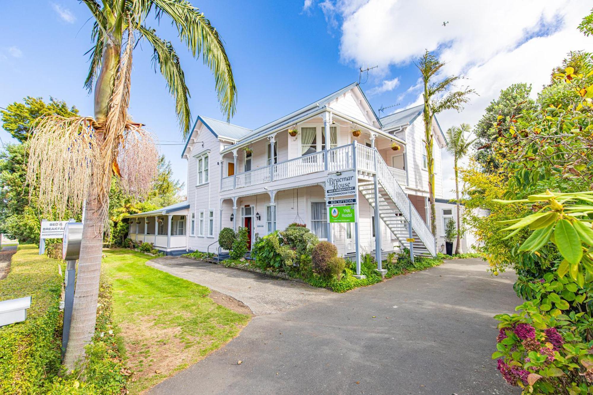 Braemar House B&B And Yha Hostel Whanganui Exteriör bild