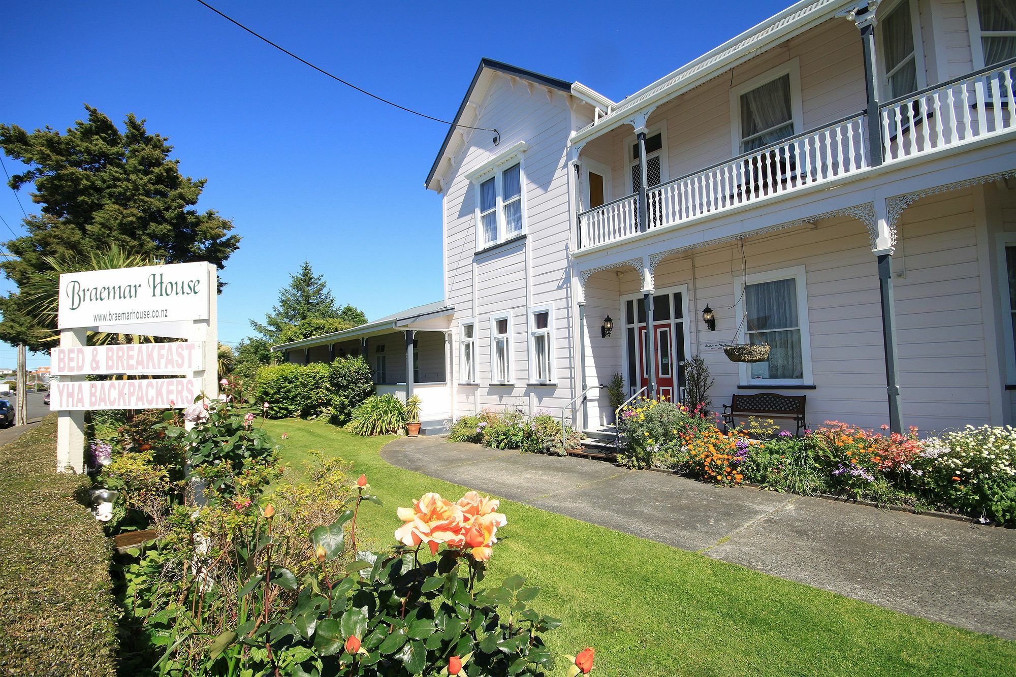 Braemar House B&B And Yha Hostel Whanganui Exteriör bild